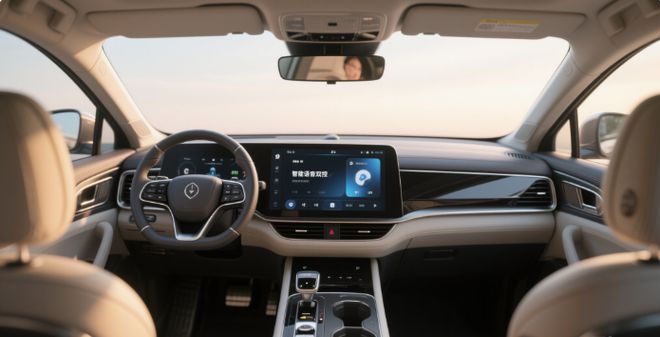 汽车智能语音手势双控娱乐系统：畅享指尖与声控的驾驶乐趣(图1)